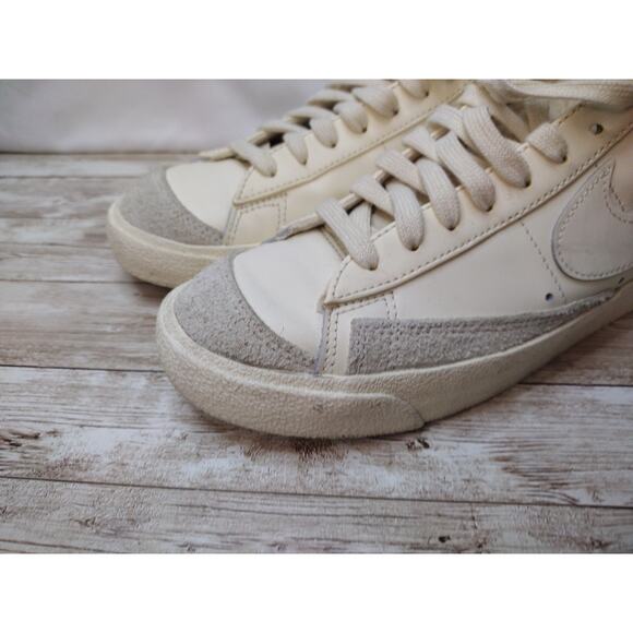 Nike Blazer 77 Mid Women's Size 8 Coconut Milk Used - Picture 10 of 12